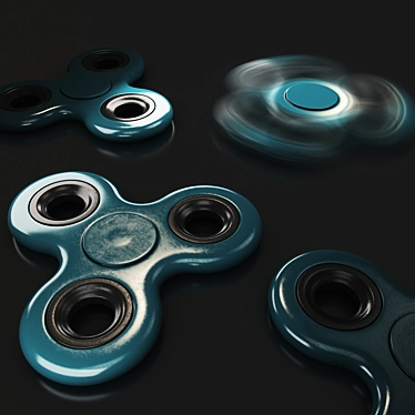 TurboSpinner: Detailed Toy Model 3D model image 1 