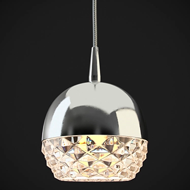 Sophisticated Light: Thebes Chandelier CH126-1 3D model image 1 