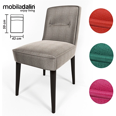 Stockholm Dining Chair | MobilaDalin Romania 3D model image 1 