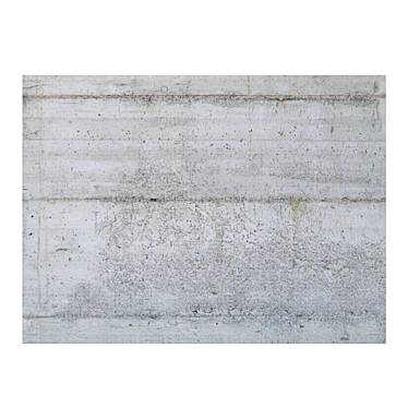 Industrial Concrete Wall Texture 3D model image 1 