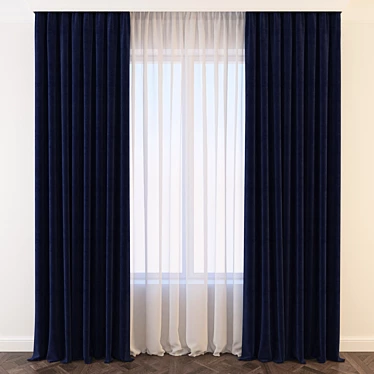 Title: Unwrap Curtain: Efficient and Polished 3D model image 1 