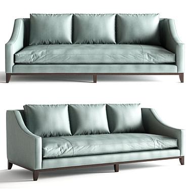 Luxury Baker Design Upholstery 3D model image 1 