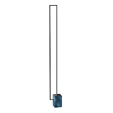 Elegant Mire Floor Lamp 3D model image 1 