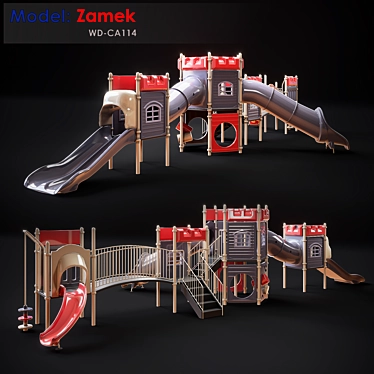 Sindbad Zamek WD-CA114: Secure Your Belongings 3D model image 1 