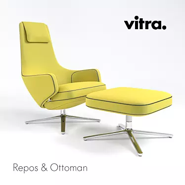 Vitra Repos and Ottoman