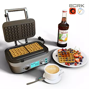 G700 Butterfly Bakery Waffle Maker 3D model image 1 