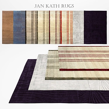 MauroandSpice Collection: Jan Kath Rugs 3D model image 1 