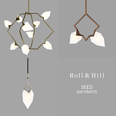 Roll & Hill Seed pendants