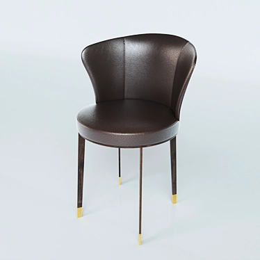 Elevate Your Space: Giorgetti Ode Chair 3D model image 1 