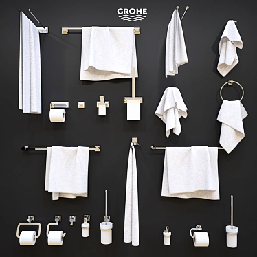 GROHE Accessories: Perfect for 3D Renderings 3D model image 1 