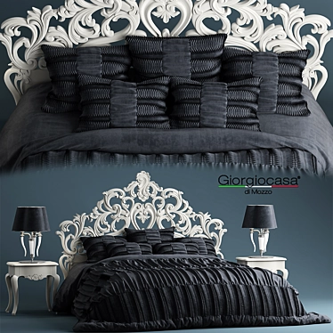 Venetian Memories Bed by Giorgio Casa 3D model image 1 
