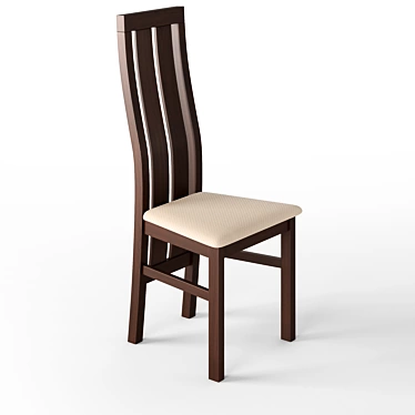 Title: Classic Oak Chair 2011 3D model image 1 