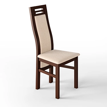 Classic Oak Chair 2011 3D model image 1 