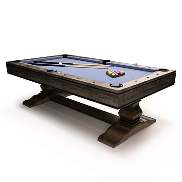 Huntley Pool Table: Authentic Style & High Quality 3D model image 1 