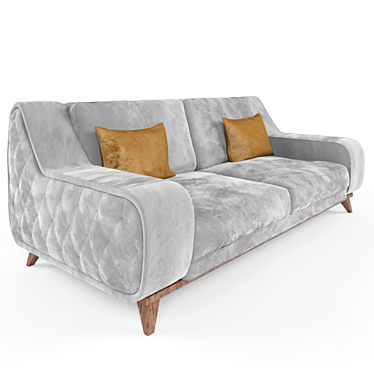 Modern Golf Sofa: Stylish and Versatile 3D model image 1 