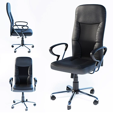 Ergonomic Zenith Office Chair 3D model image 1 