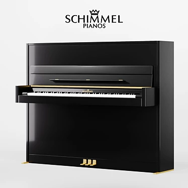 Schimmel 115 Modern Piano 3D model image 1 