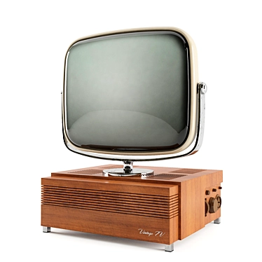 Retro TV Set
Classic Television
Old-School TV
Vintage Television
Nostalgic TV 3D model image 1 