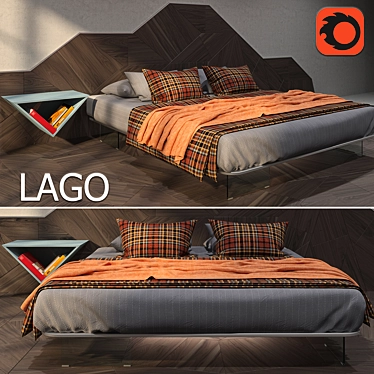 Air bed and Slide LAGO floor covering