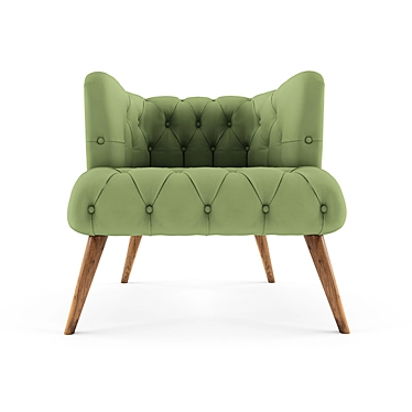 Modern Style Armchair: Palo Alto 3D model image 1 