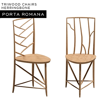 Tord Boontje-Triwood Chairs Herringbone