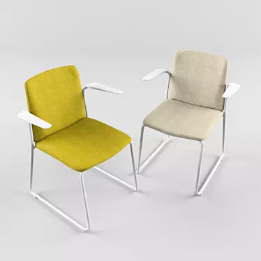 EMA Lightweight Chair by ENEA 3D model image 1 