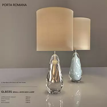 Porta Romana Small Avocado Lamp