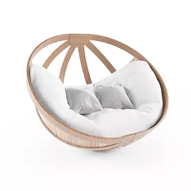 Elegant Circular Seating Solution 3D model image 1 