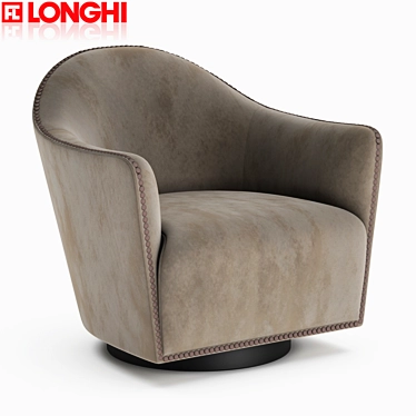 Elegant Vivienne Lounge Chair by Longhi 3D model image 1 