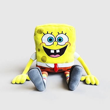 SpongeBob SquarePants Plush Toy 3D model image 1 