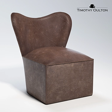 Timothy Oulton Weave Chair: Modern Elegance for Your Home 3D model image 1 