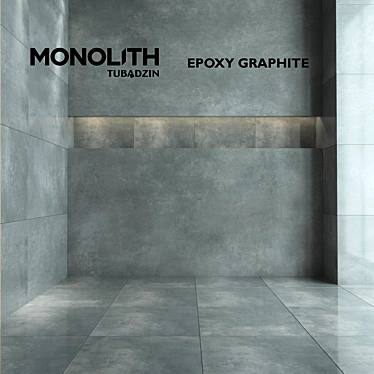 Graphite Epoxy Tiles - Various Sizes and Textures 3D model image 1 