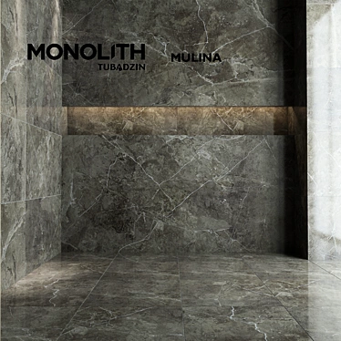 Mulina POL 4-Textured Monoliths 3D model image 1 