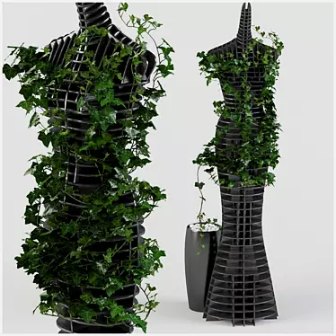 Ivy Mannequin Stand 3D model image 1 