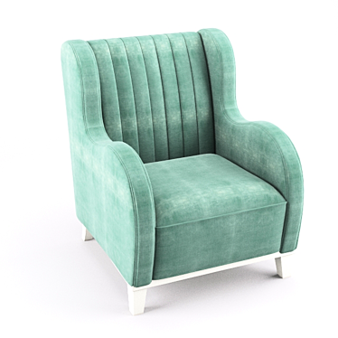 Elegance in Comfort: SALONI Armchair 3D model image 1 