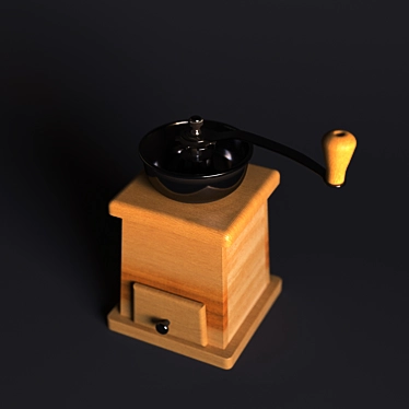 Versatile Electric Mill for All Your Grinding Needs 3D model image 1 