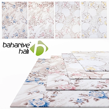 Bahariye Almina GL - Elegant and Comfortable Modern Rugs 3D model image 1 