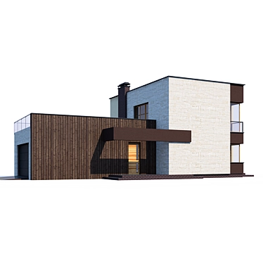 Versatile ABS House Design 3D model image 1 