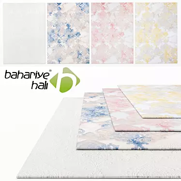Bahariye Almina GL: Elegant and Comfortable Modern Carpets 3D model image 1 