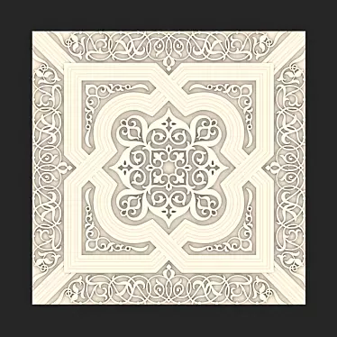 Arabesque Art Décor 3D model image 1 