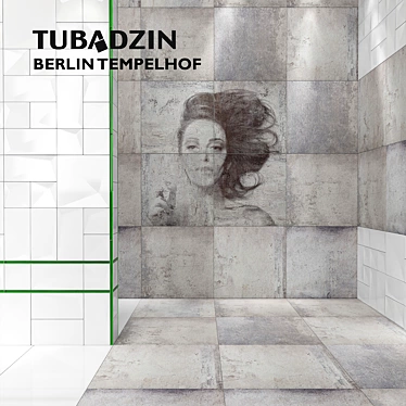 Berlin Tempelhof: Stylish Tile Collection 3D model image 1 