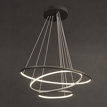 HONEY Light Pendant Chandelier 3D model image 1 