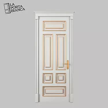 Milky Way Classic Collection: M7 Wooden Door 3D model image 1 