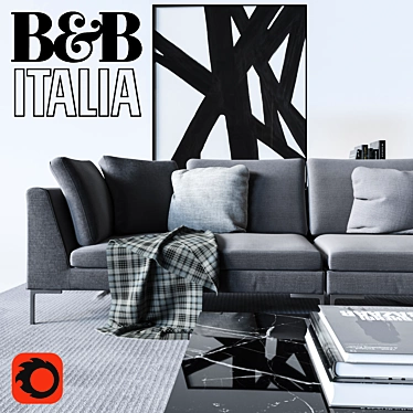 B & B Italia Sofa Charles