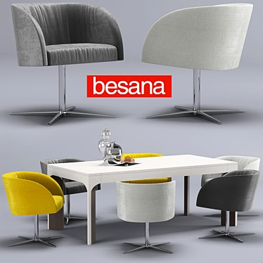 Soul-thea Chair-Table, Besana 3D model image 1 