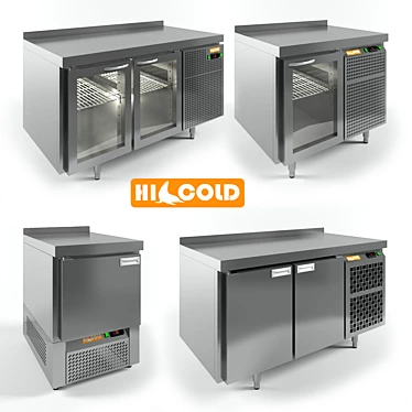 Chilled Table with HICOLD Cooling System 3D model image 1 