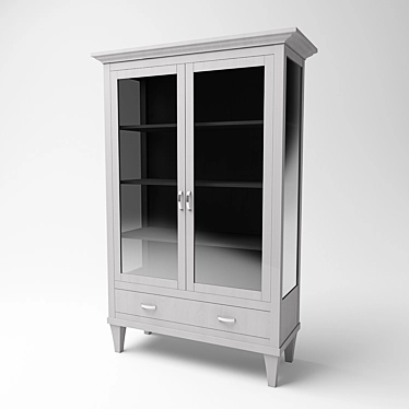 BL Mobili La Maison 830T Display: Italian Craftsmanship at Its Finest 3D model image 1 