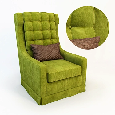 Classic Red Forman Armchair: That 70s Show 3D model image 1 