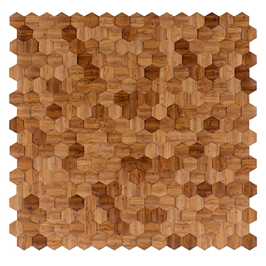 Wooden panel "Honeycomb"