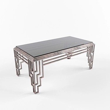 Art Deco Coffee Table 3D model image 1 